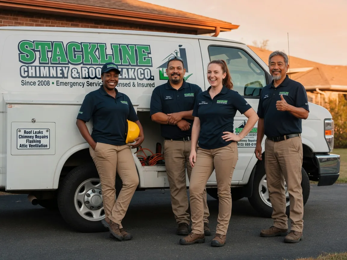 Chimney flashing repair company in Cory, IN